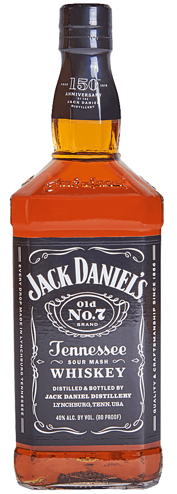 Jack Daniels Black No 7 Tennessee Sour Mash Whiskey